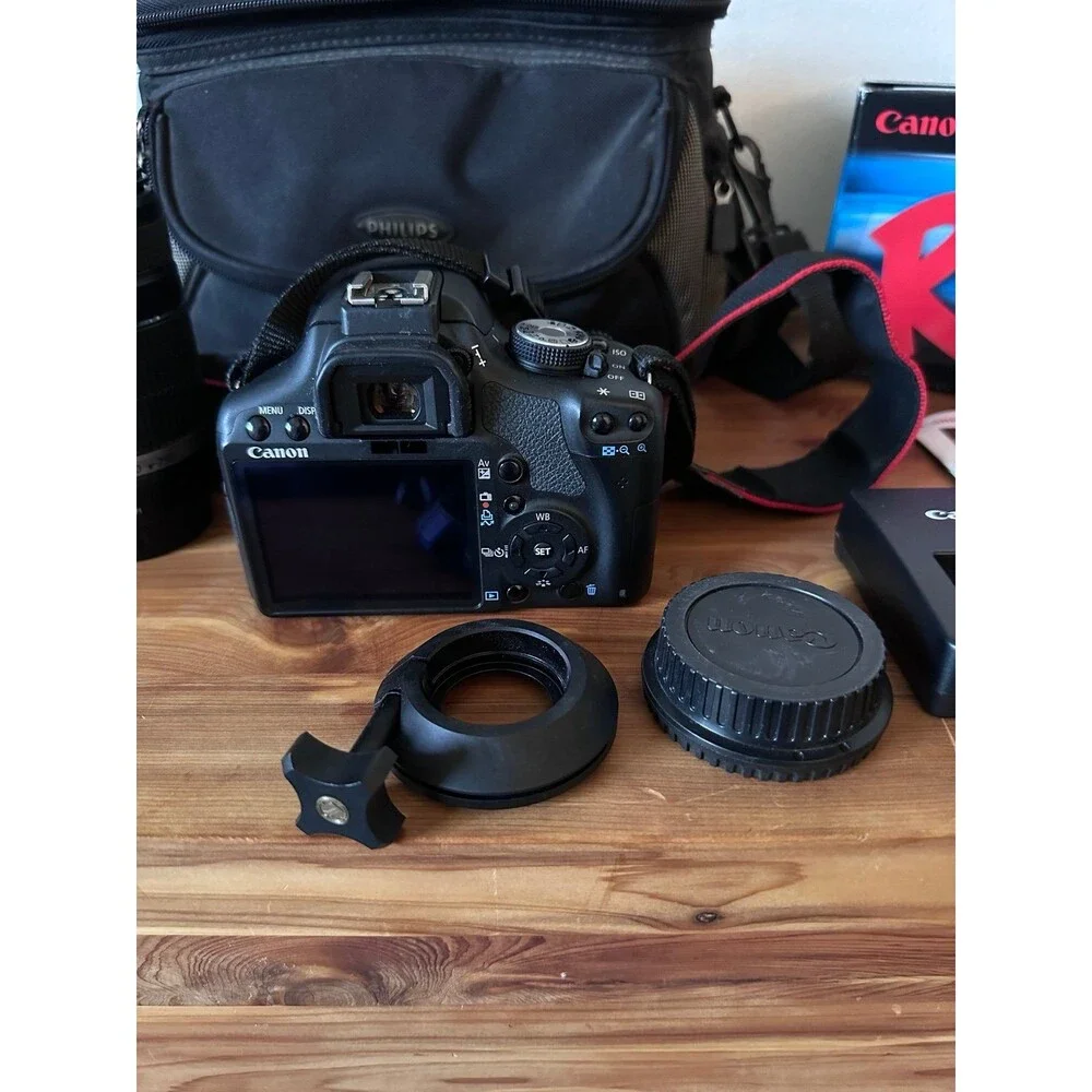 Canon EOS Rebel T1i Bundle – 2 Lenses + Extras
